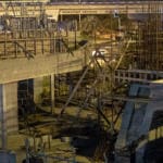חדר המנועים של הרכבל אשר מוקם בצ'ק פוסט בצמוד למנהרות הכרמל (צילום: ירון כרמי)