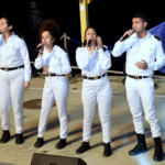 להקת חיל הים בטקס סיום קורס חובלים בחיפה (צילום: ג'ו לוציאנו)