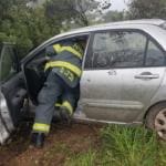 תאונה בשדרות אבא חושי בחיפה (צילום: כבאות והצלה)