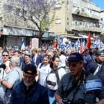 מצעד הוטרנים בחיפה • אלפים צעדו במצעד מרשים וססגוני לציון "יום הניצחון ה-74 על הנאצים"  (צילום: אדיר יזירף)