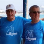 תא"ל במיל מומו כהן ותא"ל בדימוס שבתאי לוי (צילום: מנדי שפונד)