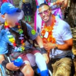 ילדים חולי סרטן ובעלי צרכים מיוחדים בהפנינג בגן החיות בחיפה 14/6/19 (צילום: גלית רוזן)