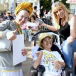 ילדים חולי סרטן ובעלי צרכים מיוחדים בהפנינג בגן החיות בחיפה 14/6/19 (צילום: גלית רוזן)