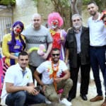 צוות ההפקה – ילדים חולי סרטן ובעלי צרכים מיוחדים בהפנינג בגן החיות בחיפה 14/6/19 (צילום: גלית רוזן)