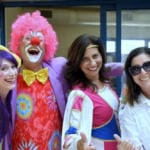 צוות ההפקה – ילדים חולי סרטן ובעלי צרכים מיוחדים בהפנינג בגן החיות בחיפה 14/6/19 (צילום: גלית רוזן)