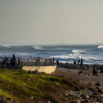 ים סוער בחיפה – מבט מטיילת הכט (צילום: ירון כרמי)