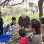 הירקות והפירות שיצמחו יוקדשו לארוחות משותפות בסיום הפעילות (צילום: פנינה מדן)