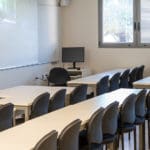 כיתת לימוד בקמפוס הנמל בחיפה – האוניברסיטה הפתוחה (צילום: ירון כרמי)