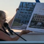 אסנת גץ בטקס פתיחת קמפוס הנמל בחיפה – האוניברסיטה הפתוחה (צילום: ירון כרמי)