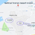 שדה התעופה של חיפה – התכנית להעברת הטרמינל מזרחה לצורך הקרבה לתחנת הרכבת