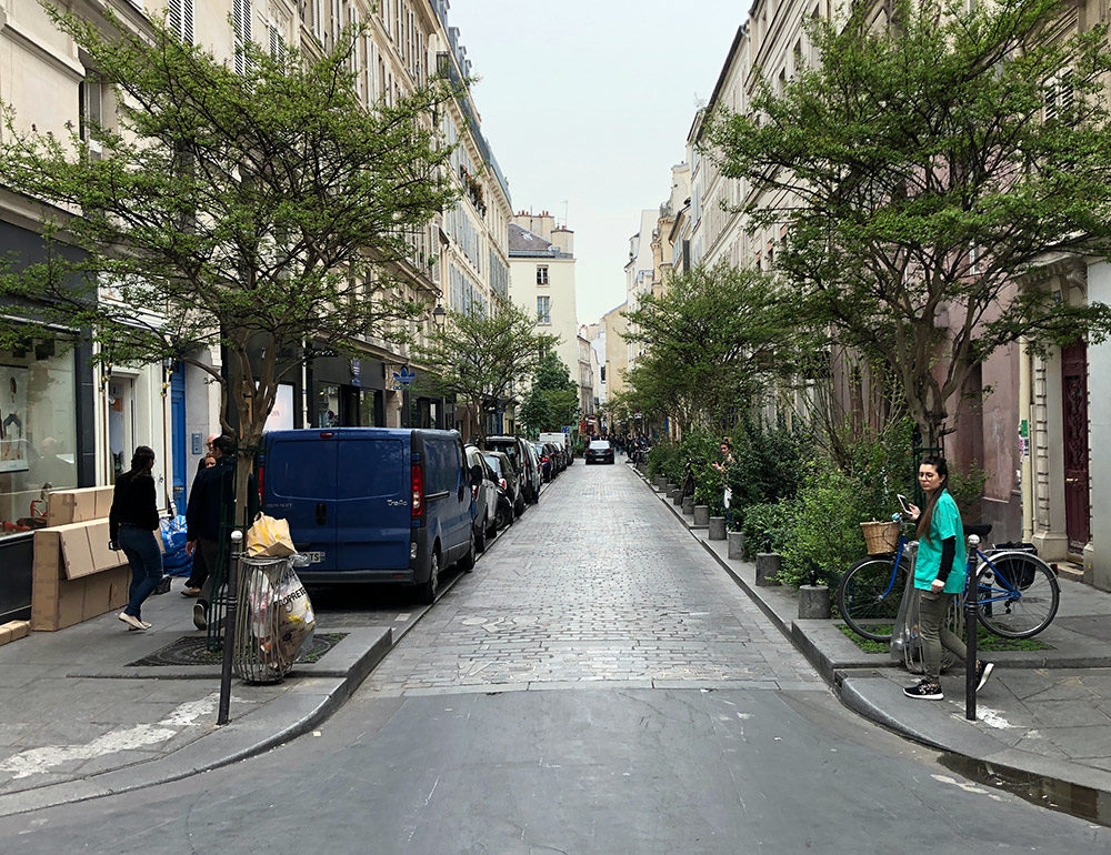 רחוב בפריז (צילום: ירון כרמי)