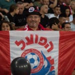 אוהד הפועל חיפה – כדורגל (צילום: ירון כרמי)