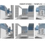 הדמיות טיוטת תכנית קמפוס הנמל – עיריית חיפה – ספט' 2019 – ב.ברוך אדריכלים