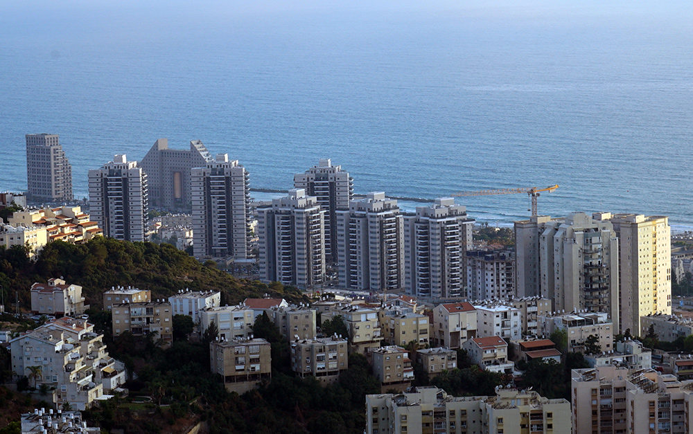 בנייה לגובה בחיפה - מגדלים - רמת הנשיא (צילום: ירון כרמי)