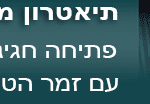 באנר תיאטרון מרכז העיר – צוות אמיתי רחב