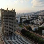 התחנה המרכזית הישנה הנטושה בצילום אוויר מרחפן (צילום: מרום בן אריה צילומי אוויר – 054-869-4777)