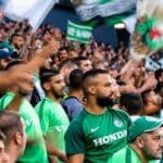אוהדי מכבי חיפה (צילום: ירון כרמי)