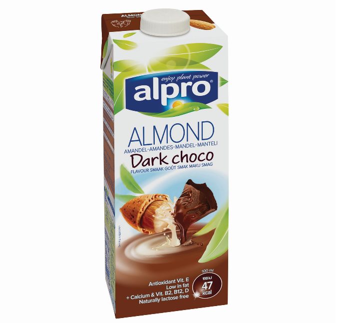 אלפרו משקה שקדים בטעם שוקולד מריר 1 ליטר (צילום: יח