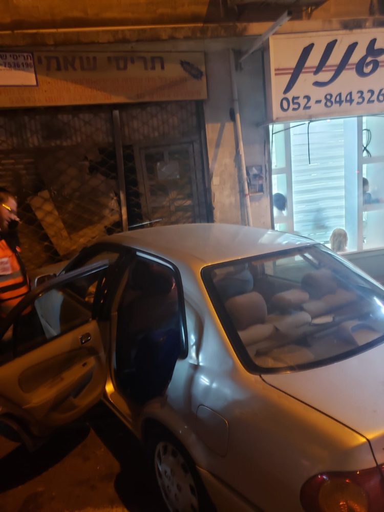 תאונת דרכים ברחוב גאולה בחיפה