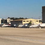 מטוסים קלים בשדה התעופה של חיפה (צילום: ירון כרמי)
