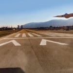 מסלול ההמראה לכיוון מזרח – שדה התעופה של חיפה (צילום: ירון כרמי)
