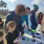 מבצע ניקוי חוף התכלת – Beach cleanup • מול הכנסיה (צילום: רותם וידן)