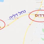 נחל דליה מציף את כביש החוף