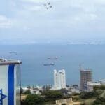 מטס חיל האוויר בחיפה – יום העצמאות – 29/4/20 (צילום: ענת פלדמן)