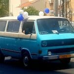 מצעד המכוניות בחיפה מגיע לרח' אח"י אילת, קריית חיים (צילום: שוסטרמן דיאנה)
