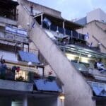 מסיבת מרפסות בנווה שאנן בתקופת סגר הקורונה (צילום: חגית אברהם)