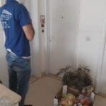 חלוקת מזון לנזקקים בחיפה (צילום: טל מסד)