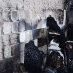 שוק תלפיות בחיפה ביום שאחרי השרפה (צילום: חגית אברהם)