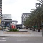 בית החולים רמב"ם • רחובות חיפה ריקים מאדם בליל הסדר – סגר קורונה (צילום: חי פה)