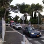 משאית השמחה  של חב"ד – ל"ג בעומר בחיפה (צילום: קובי סרור)