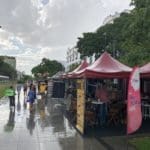 קרוניות מזון Food Trucks בנמל של העיר ריו בברזיל (צילום: ירון כרמי)