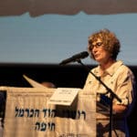 סוניה חיון בטקס הענקת עיטור פול האריס – רוטרי הוד הכרמל (צילום: ירון כרמי)