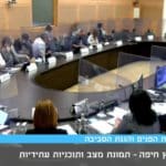 ועדת הפנים והגנת הסביבה (צילום מסך מערוץ הכנסת)