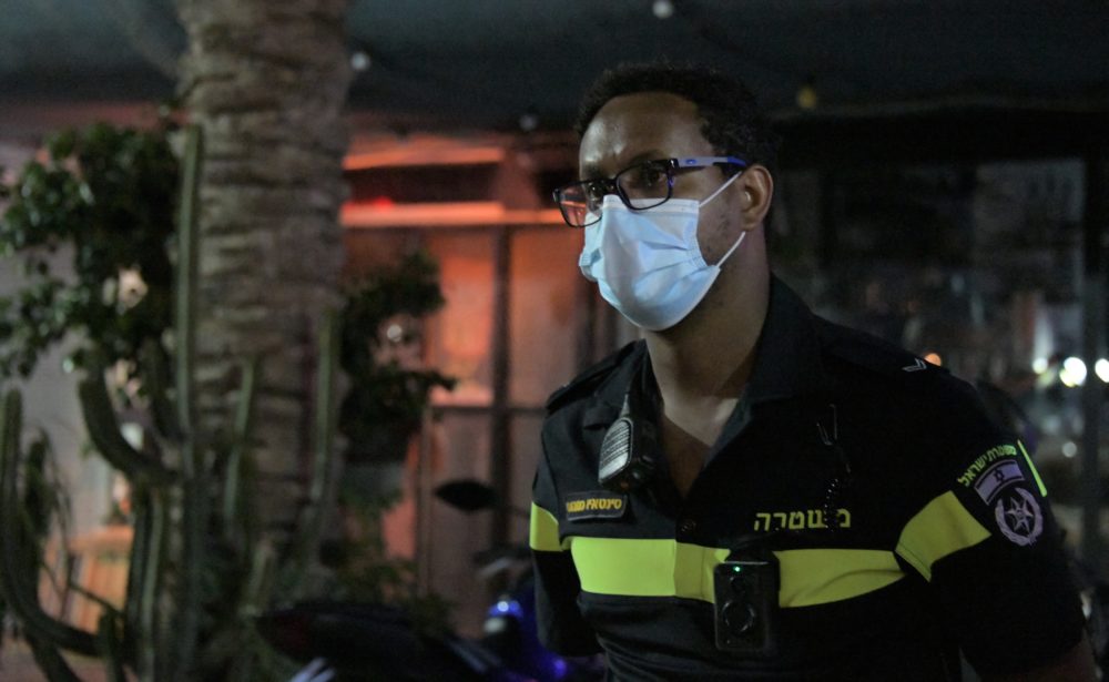 אכיפת משטרת ישראל קורונה (צילום: משטרת ישראל)