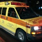 אמבולנס – ניידת טיפול נמרץ (צילום: ירון כרמי)