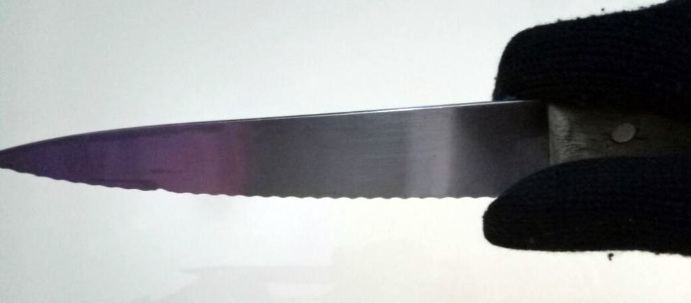 סכין שוד בחיפה - אילוסטרציה (צילום: חי פה)