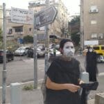 הלוויה לכדור הארץ | הפגנה מול עיריית חיפה – המרד בהכחדה (צילום: חגית אברהם)