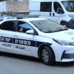 ניידת משטרה (צילום: אדיר יזירף)