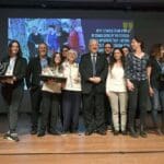 פרס נחמה ריבלין לקיימות שהוענק לפעילי הסביבה ע"י נשיא המדינה ראובן ריבלין והשופטת דליה דורנר (צילום: מנקים את מפרץ חיפה)