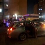 זירת ירי בבית ברחוב ערד בחיפה • גבר ואישה נפצעו (צילום: איחוד הצלה)