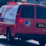 ניידת טיפול בחומרים מסוכנים – כבאות והצלה (צילום: עומר כרמי)