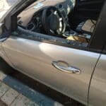 ונדליזם בבת גלים (צילום: חי פה בשטח