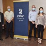 שר המדע והטכנולוגיה, יזהר שי בביקור בטכניון (צילום: דוברות השר)