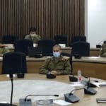מפקדי מבצע “ההר הירוק תמיד” – פיקוד העורף (צילום: ירון כרמי)