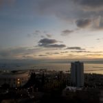 שקיעה של סתיו – מפרץ חיפה (צילום: יאנה נגאי קוסוב)