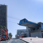 רכבל חיפה • הרכבלית – התחנה העליונה באוניברסיטת חיפה (צילום: ירון כרמי)